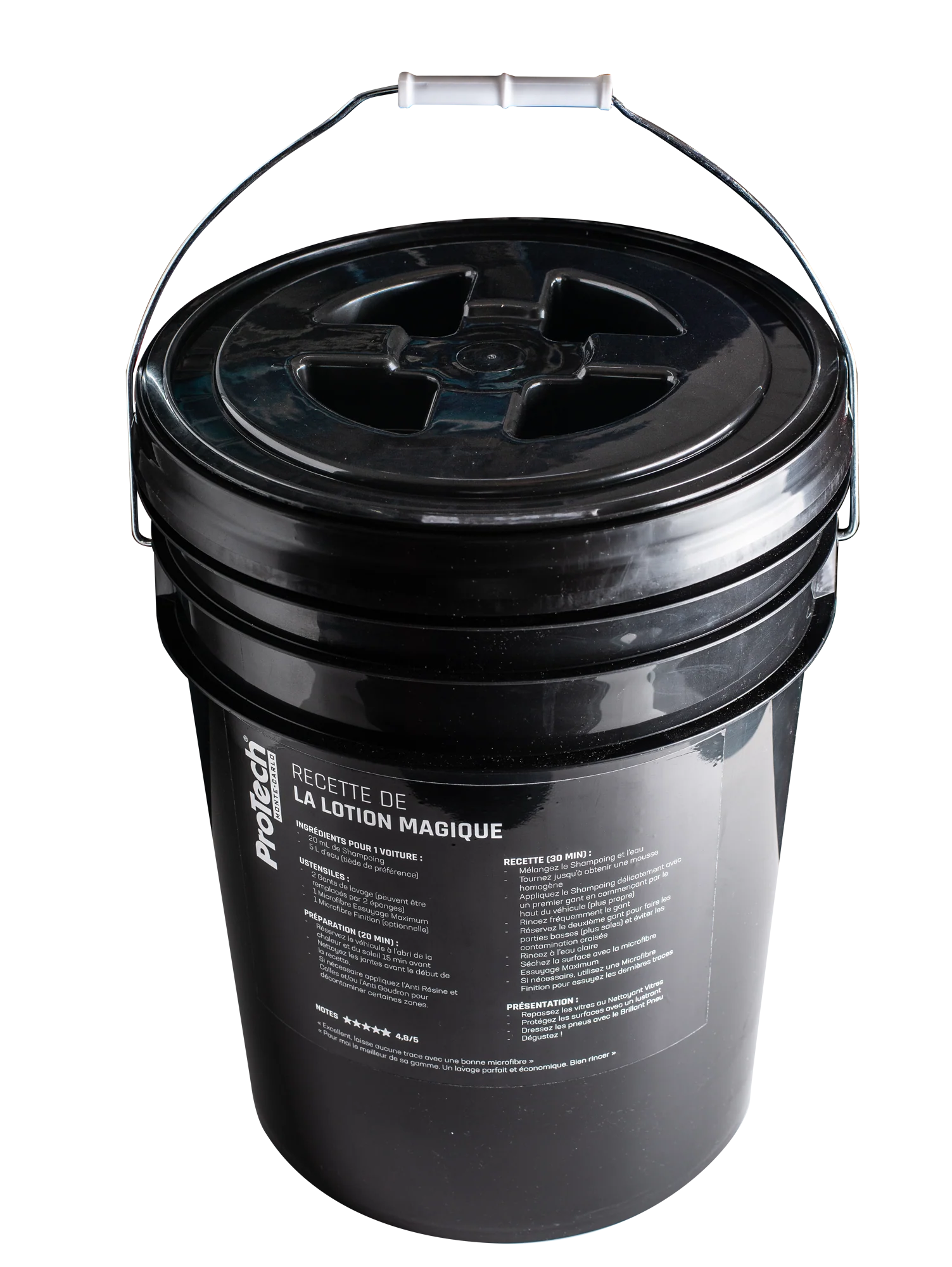 Wasemmer 20L met grit en deksel